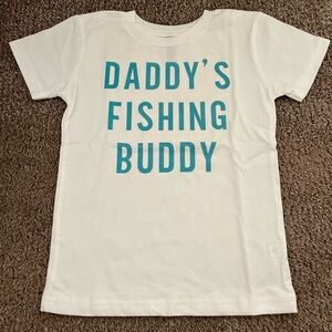 4T Daddy's Fishing Buddy T Shirt